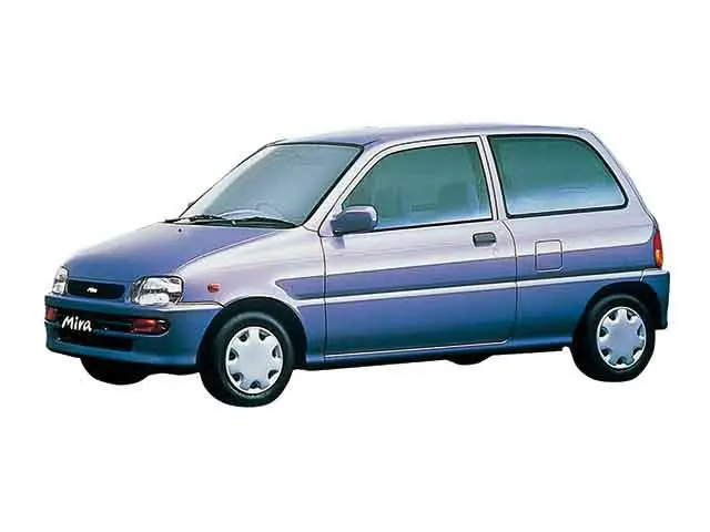 Daihatsu Mira (L500S, L502S, L510S, L512S, L500V, L510V) 4 поколение, хэтчбек 3 дв. (09.1994 - 09.1998)